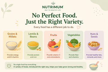 No Perfect Food for Baby: Why Variety Matters in Baby Nutrition