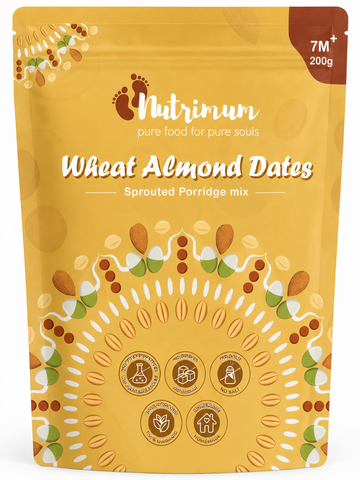 Wheat Almond Date Porridge Mix