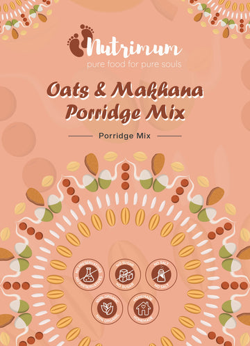 Oats and Makhana Porridge Mix