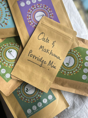 Oats and Makhana Porridge Mix
