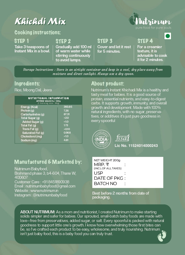 Khichdi mix